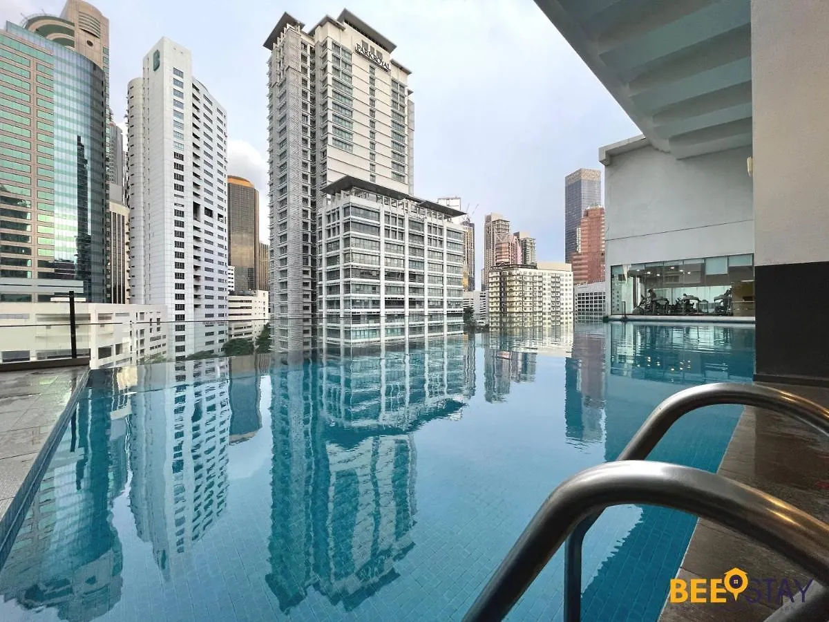 One Bukit Ceylon 5 Min Walk To Pavillion Klcc Apartman Kuala Lumpur Malajzia